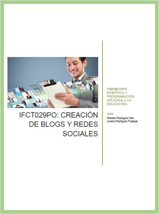 IFCT029PO: Creación de blogs y redes sociales